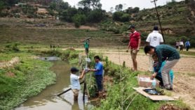 Timely flood warnings for downstream Nepal and India