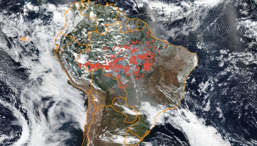 quemas amazonia by INPE
