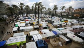 Disease sweeping through Gaza’s refugee camps