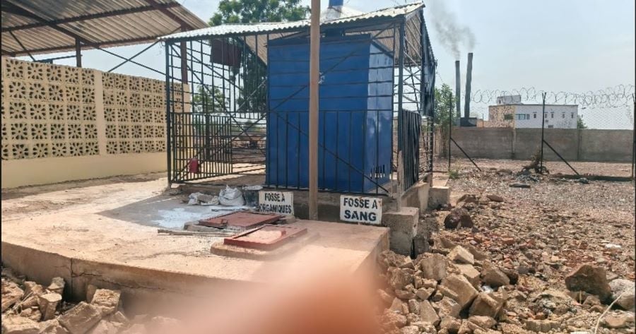 Point G University Hospital in Bamako is a benchmark for biomedical waste treatment in Mali. Photo credit: SciDev.Net/I.Bissuu