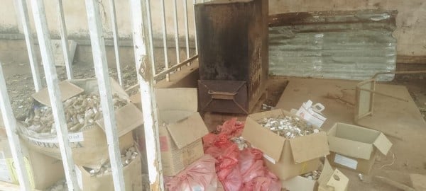 Biomedical waste includes potentially hazardous pharmaceutical residues. Photo credit: SDN/AJ Mosseavo
