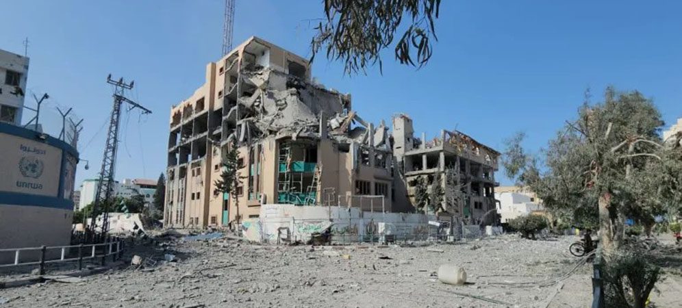 The Islamic University of Gaza has been targeted more than once.