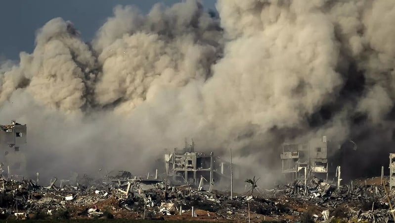 Smoke Over Gaza