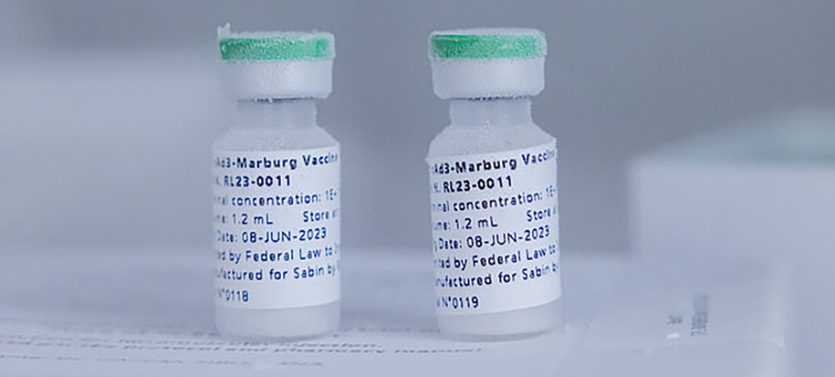 The Sabin Vaccine Institute delivered 1,700 additional emergency vaccine doses to Rwanda in October 2024. Photo courtesy of Rwanda ministry of health.