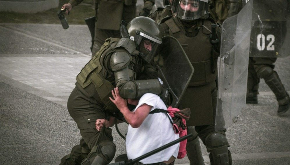Violent detention