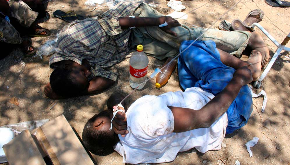 cases of Cholera