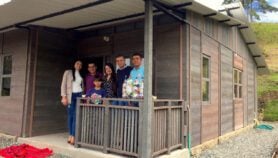 Houses made of waste changing lives in South America