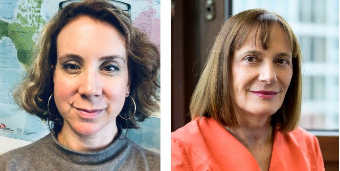 Rebecca Grais and Marie-Paule Kieny.